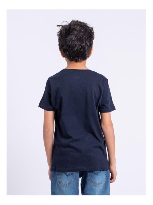 Camiseta de manga corta de cuello redondo de puro algodón NOUMICK-J - Kiabi