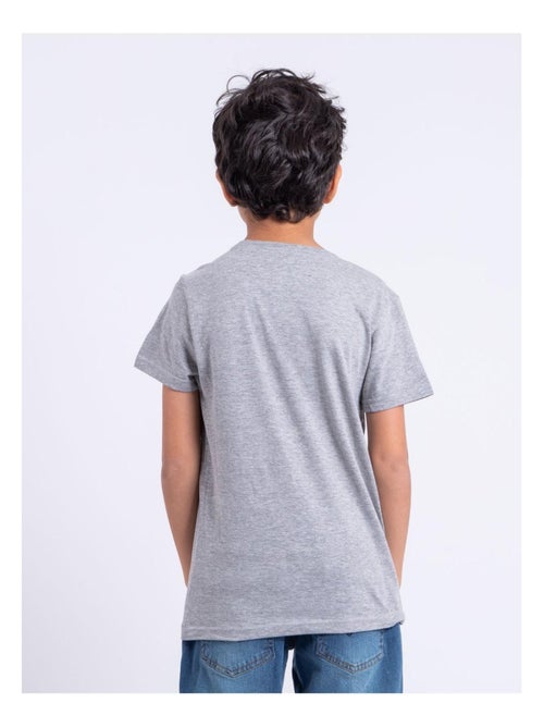 Camiseta de manga corta de cuello redondo de puro algodón NOUMICK-J - Kiabi