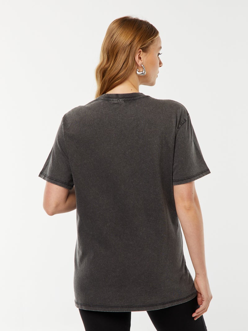 Camiseta de manga corta de premamá 'Only Maternity' NEGRO - Kiabi