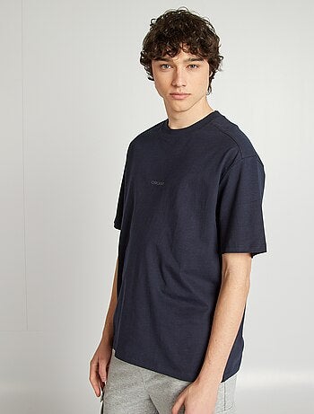 Camiseta de manga corta de punto