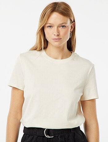 Camiseta de manga corta de punto