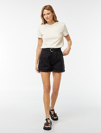 Camiseta de manga corta de punto