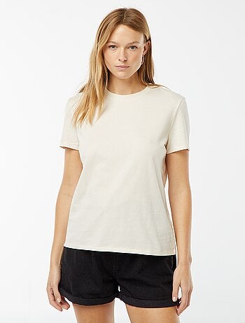 Camiseta de manga corta de punto