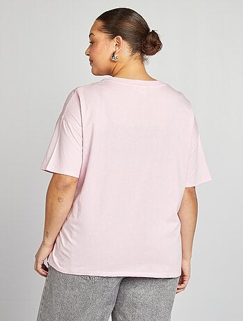 Camiseta de manga corta de punto 'Blondie'