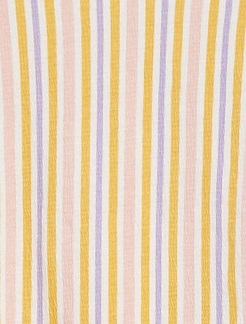 Camiseta de manga corta de punto de crepé