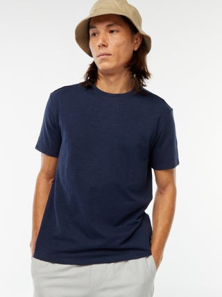Camiseta de manga corta de punto de fantasía