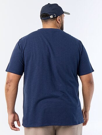 Camiseta de manga corta de punto jersey fantasía