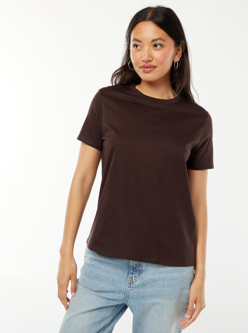 Camiseta de manga corta de punto - Kiabi