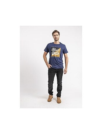 Camiseta de manga corta de puro algodón JAMULER