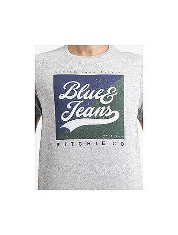 Camiseta de manga corta de puro algodón JAMULER