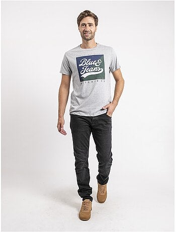 Camiseta de manga corta de puro algodón JAMULER