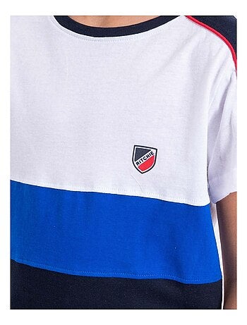 Camiseta de manga corta de puro algodón NABALIA-J