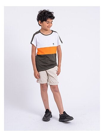 Camiseta de manga corta de puro algodón NABALIA-J