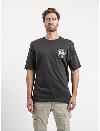 Camiseta de manga corta de puro algodón oversize JONGAME