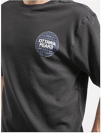 Camiseta de manga corta de puro algodón oversize JONGAME