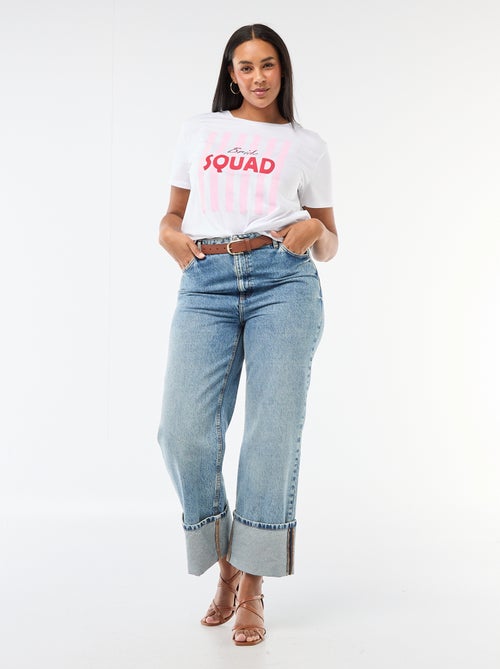 Camiseta de manga corta despedida de soltera - Kiabi