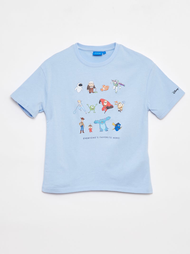 Camiseta de manga corta 'Disney' AZUL - Kiabi