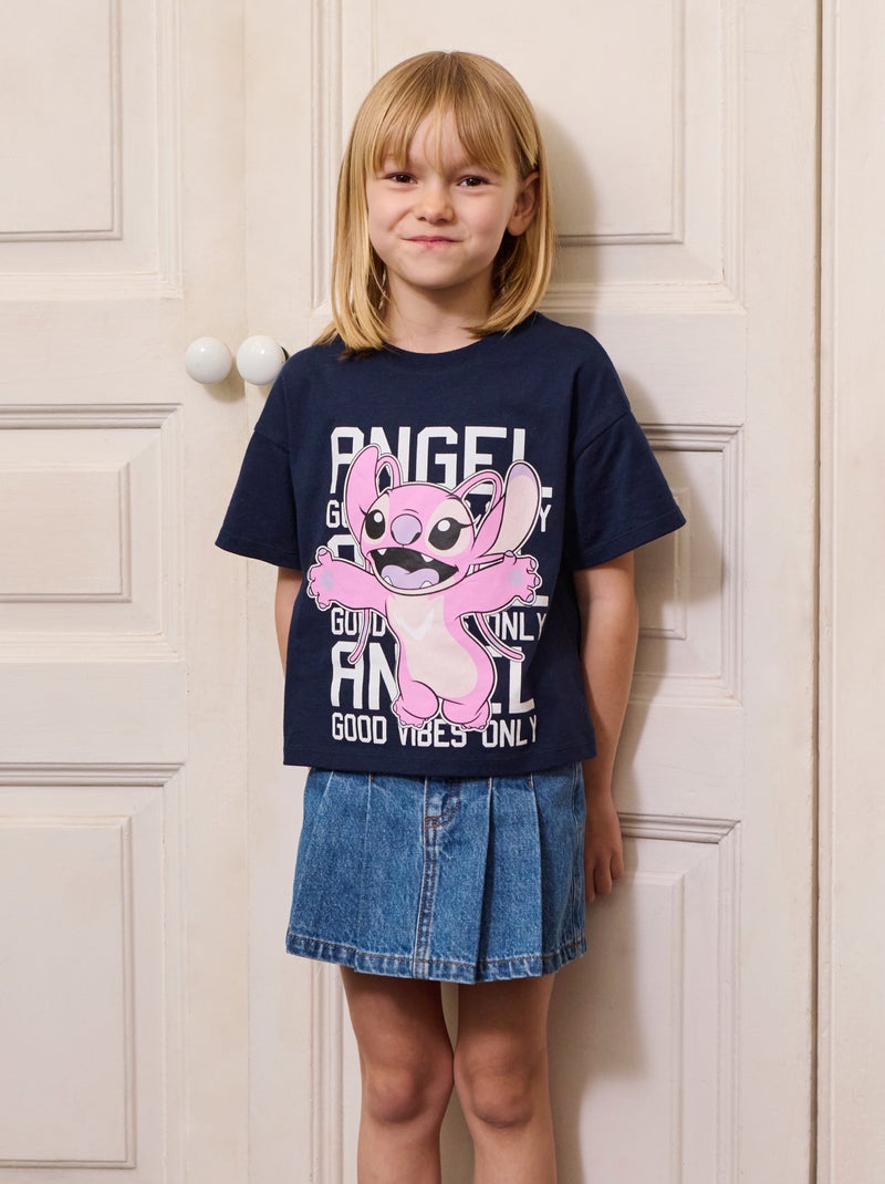 Camiseta de manga corta 'Disney' Azul - Kiabi