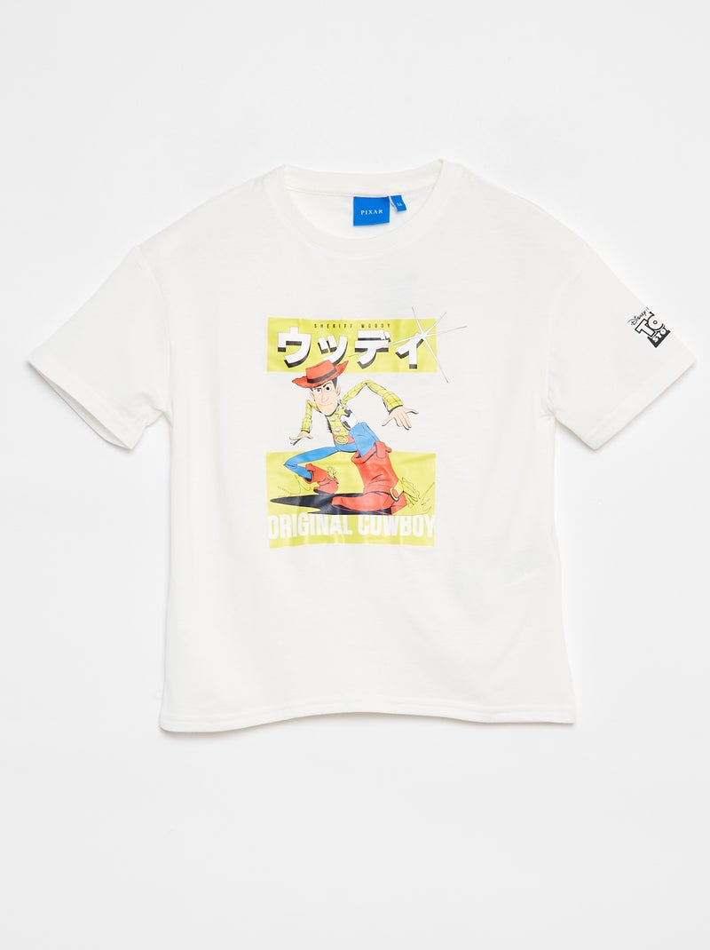 Camiseta de manga corta 'Disney' BLANCO - Kiabi