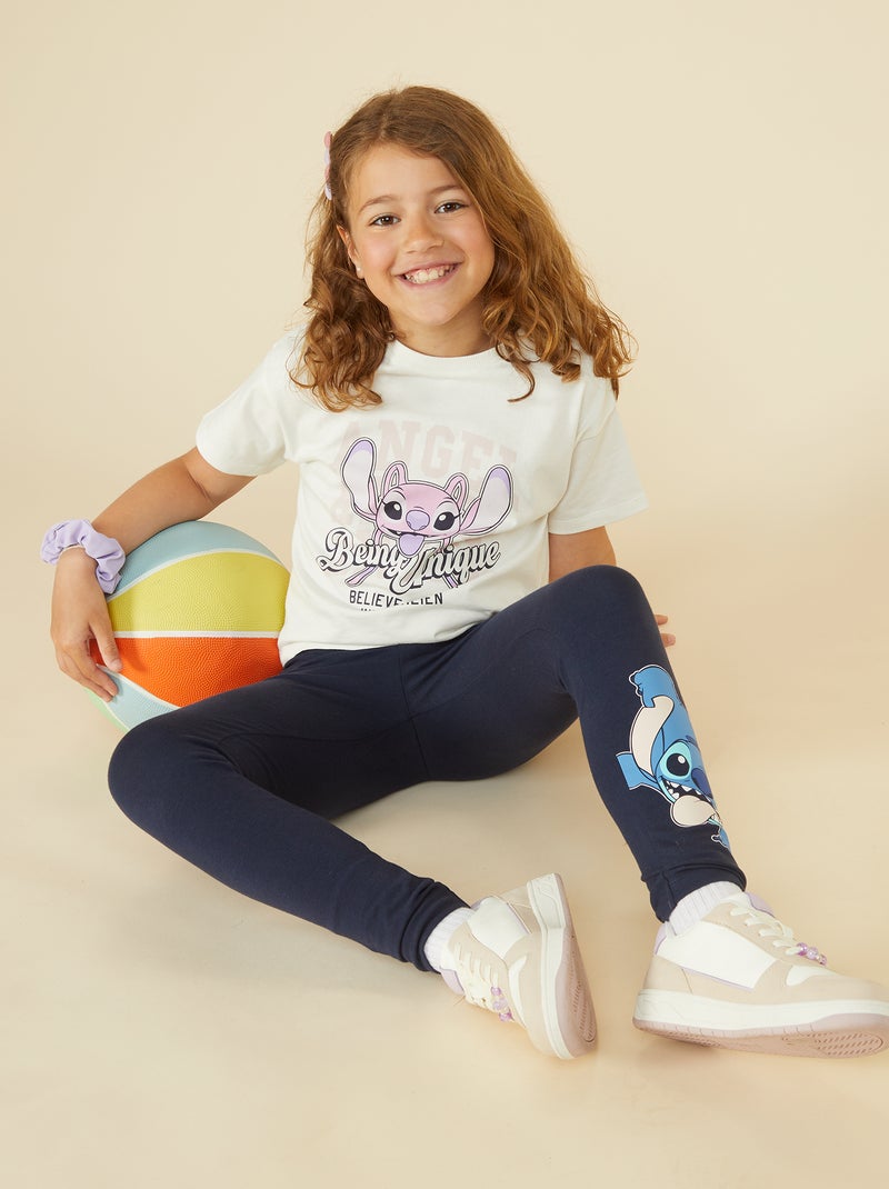 Camiseta de manga corta 'Disney' Blanco - Kiabi