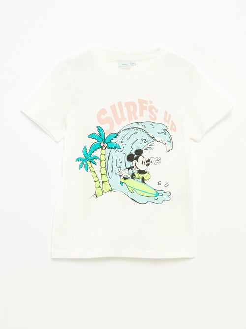 Camiseta de manga corta 'Disney' 'Mickey' - Kiabi
