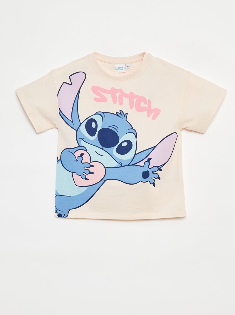Camiseta de manga corta 'Disney' ROSA - Kiabi