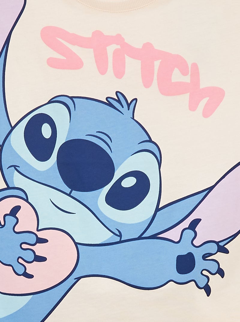 Camiseta de manga corta 'Disney' ROSA - Kiabi