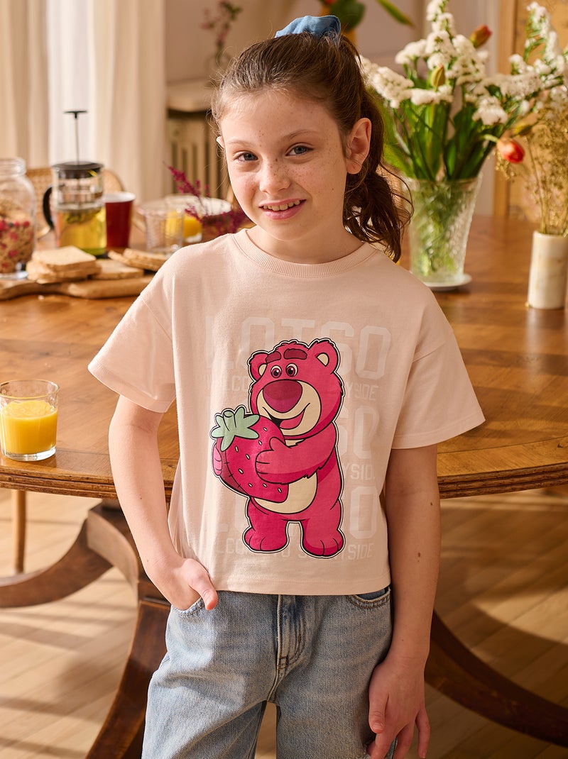 Camiseta de manga corta 'Disney' Rosa - Kiabi