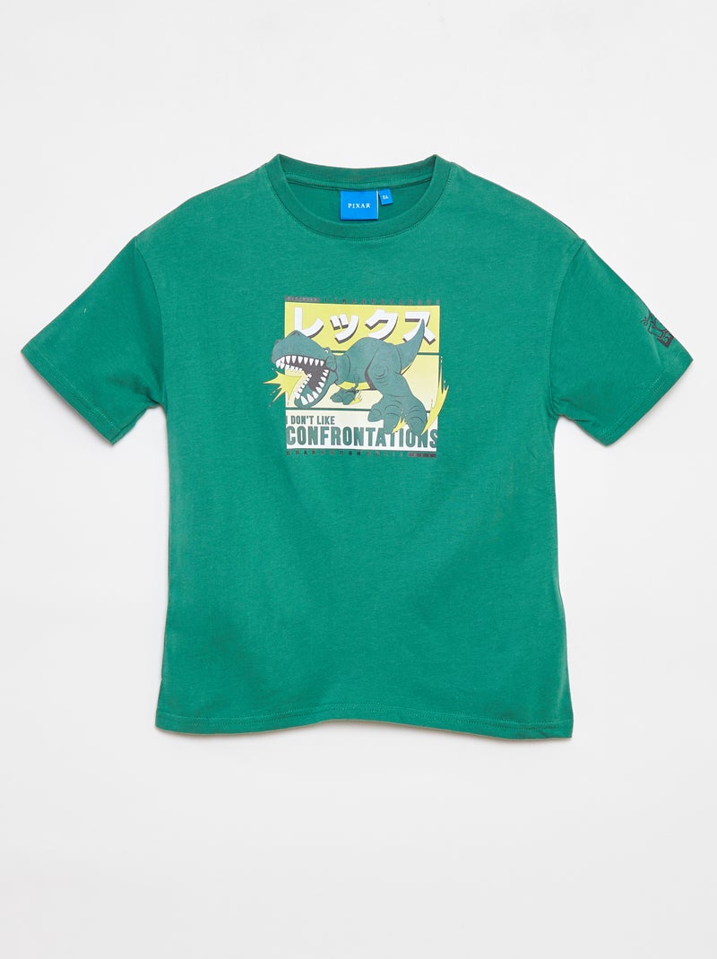 Camiseta de manga corta 'Disney' VERDE - Kiabi