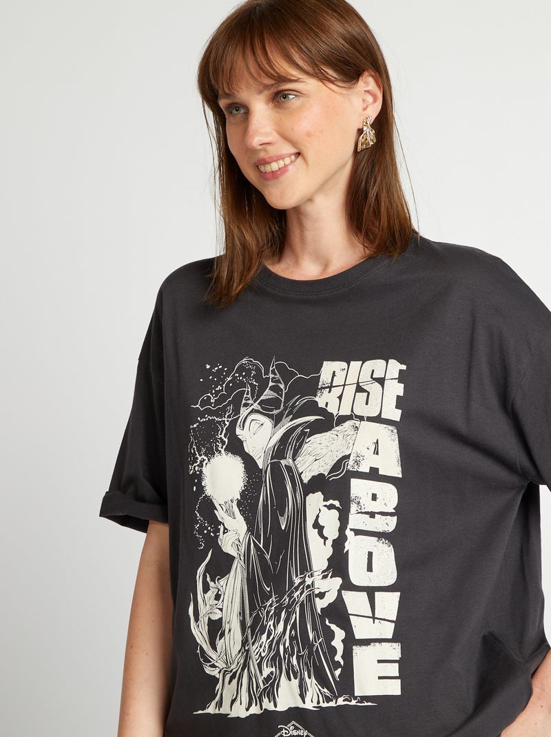 Camiseta de manga corta 'Disney' 'Villanos' NEGRO - Kiabi