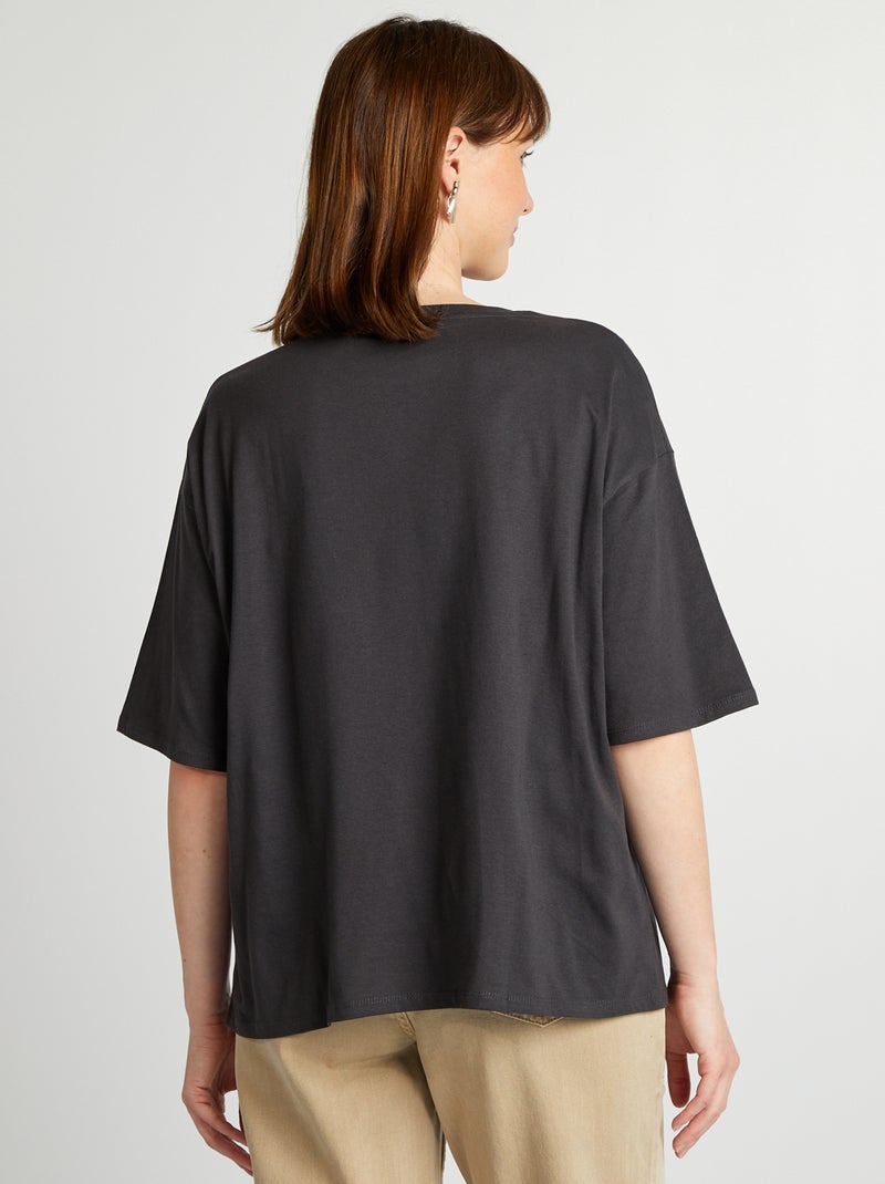 Camiseta de manga corta 'Disney' 'Villanos' NEGRO - Kiabi