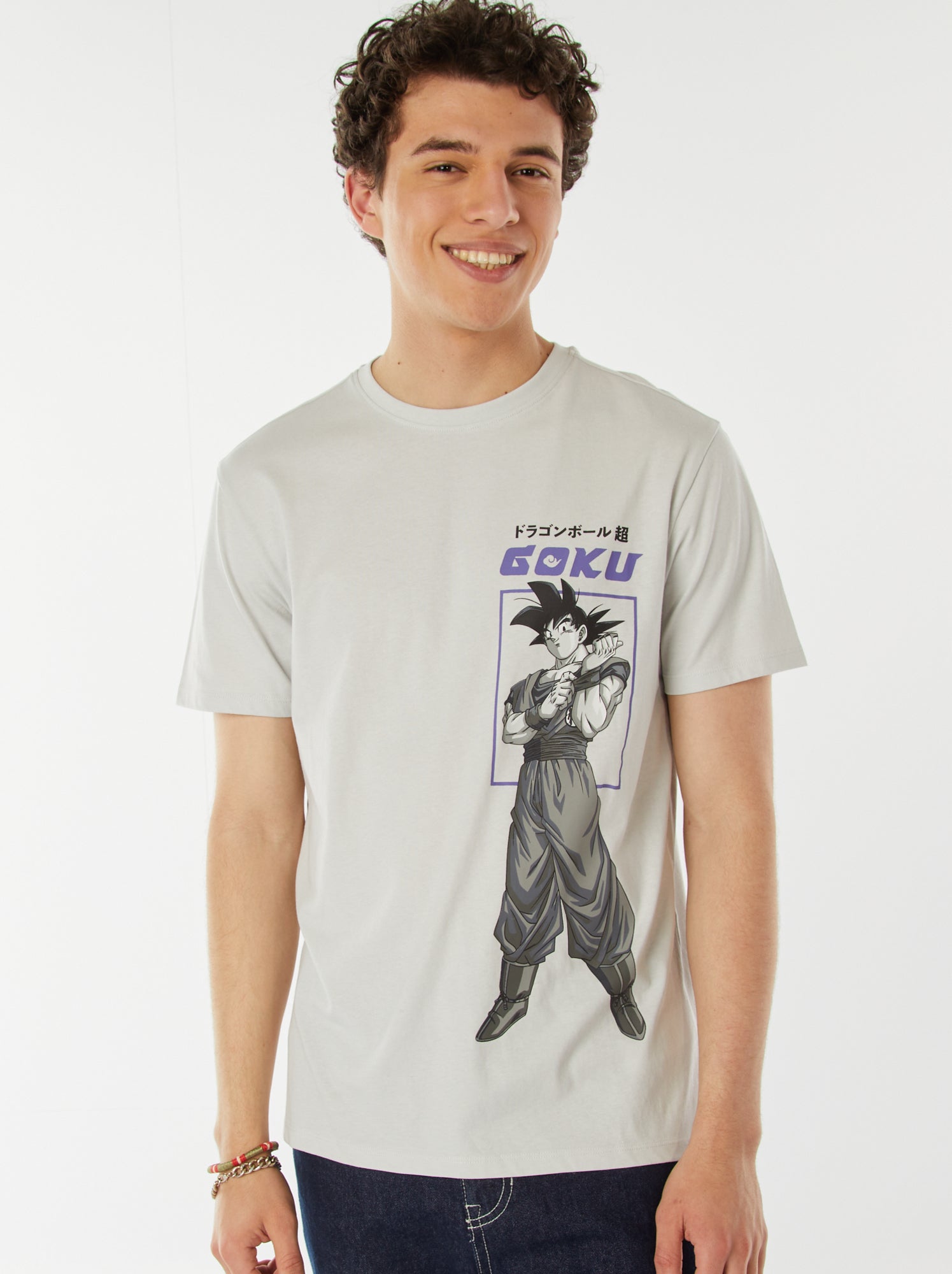 camiseta goku kiabi