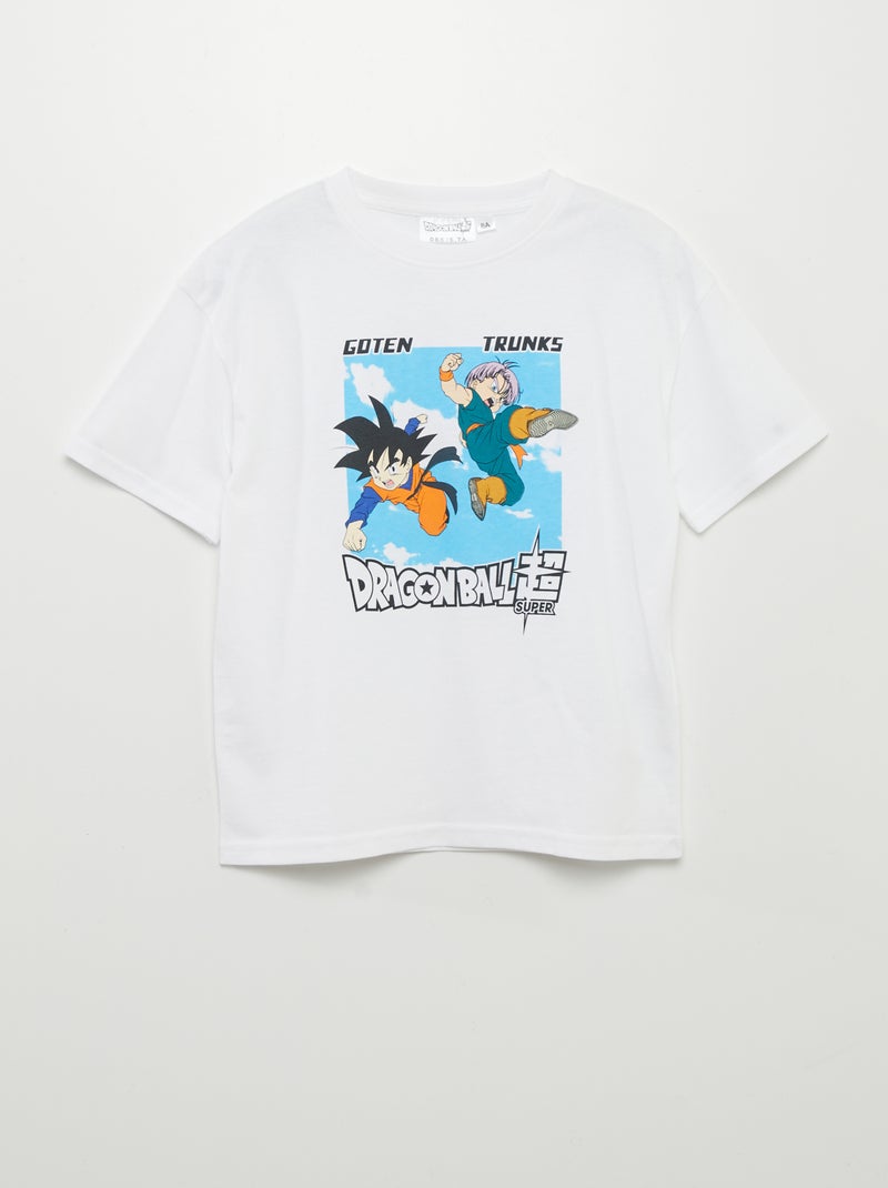 Camiseta de manga corta 'Dragon Ball Z' blanco - Kiabi