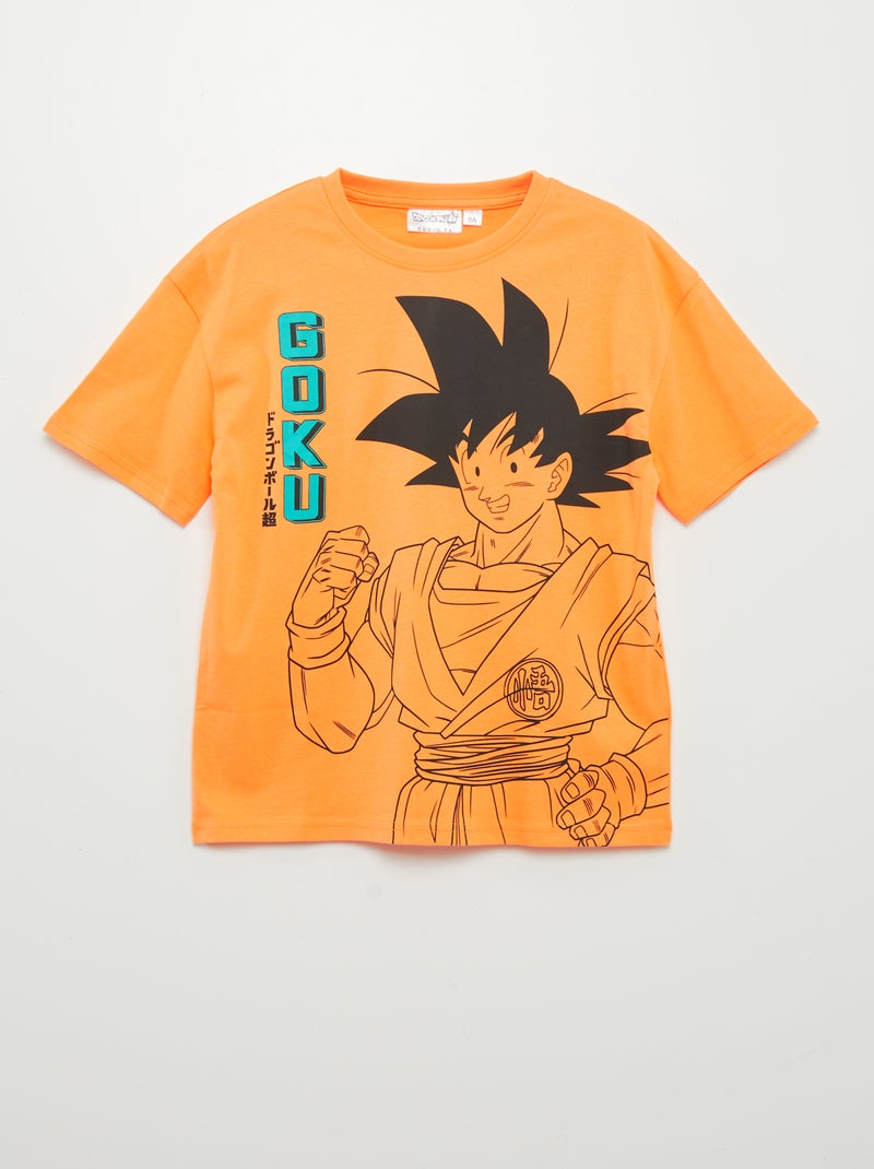 Camiseta de manga corta 'Dragon Ball Z' NARANJA - Kiabi