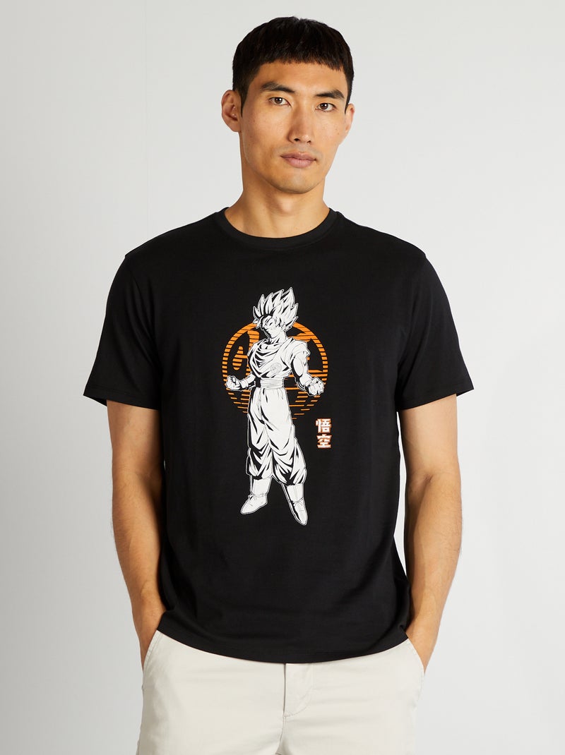 Camiseta de manga corta 'Dragon Ball Z' negro - Kiabi