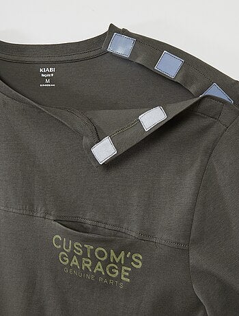 Camiseta de manga corta estampada - colección fácil de poner