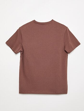 Camiseta de manga corta estampada - colección fácil de poner