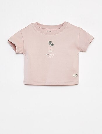 Camiseta de manga corta estampada - cradle to cradle