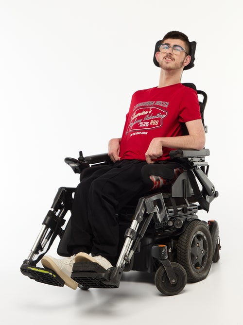 Camiseta de manga corta estampada - Fácil de Poner - Kiabi