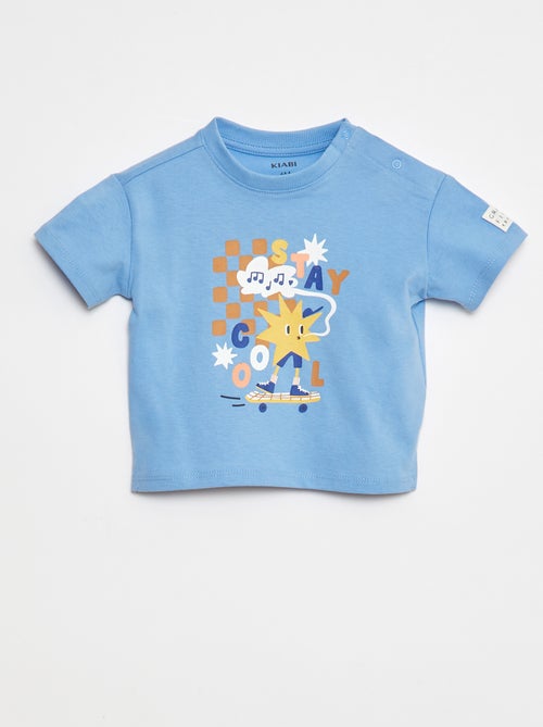 Camiseta de manga corta estampada - Grafik Edition - Kiabi