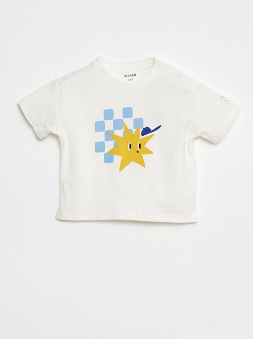 Camiseta de manga corta estampada - Grafik Edition - Kiabi
