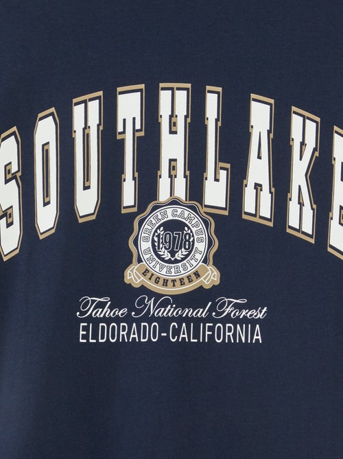 Camiseta de manga corta estampada - So Easy - Kiabi