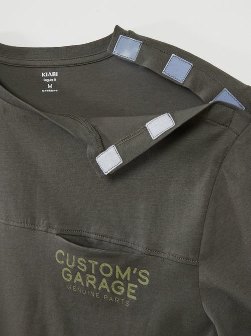 Camiseta de manga corta estampada - So Easy - Kiabi