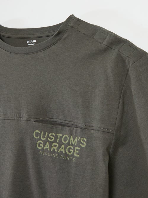 Camiseta de manga corta estampada - So Easy - Kiabi