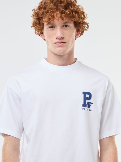 Camiseta de manga corta estampada a doble cara 'Pikachu' 'Pokémon' - Kiabi