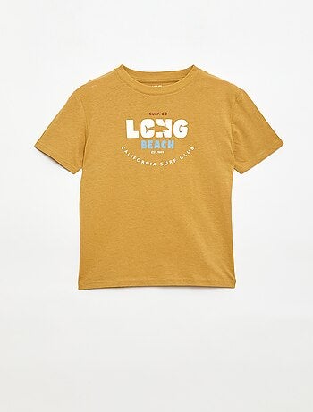 Camiseta de manga corta estampada