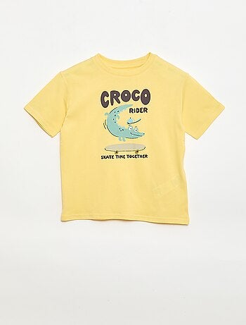 Camiseta de manga corta estampada