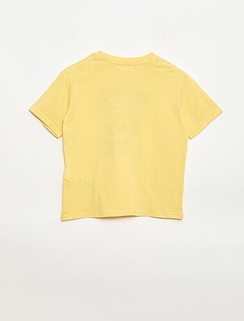 Camiseta de manga corta estampada