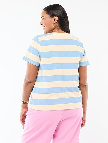 Camiseta de manga corta estampada