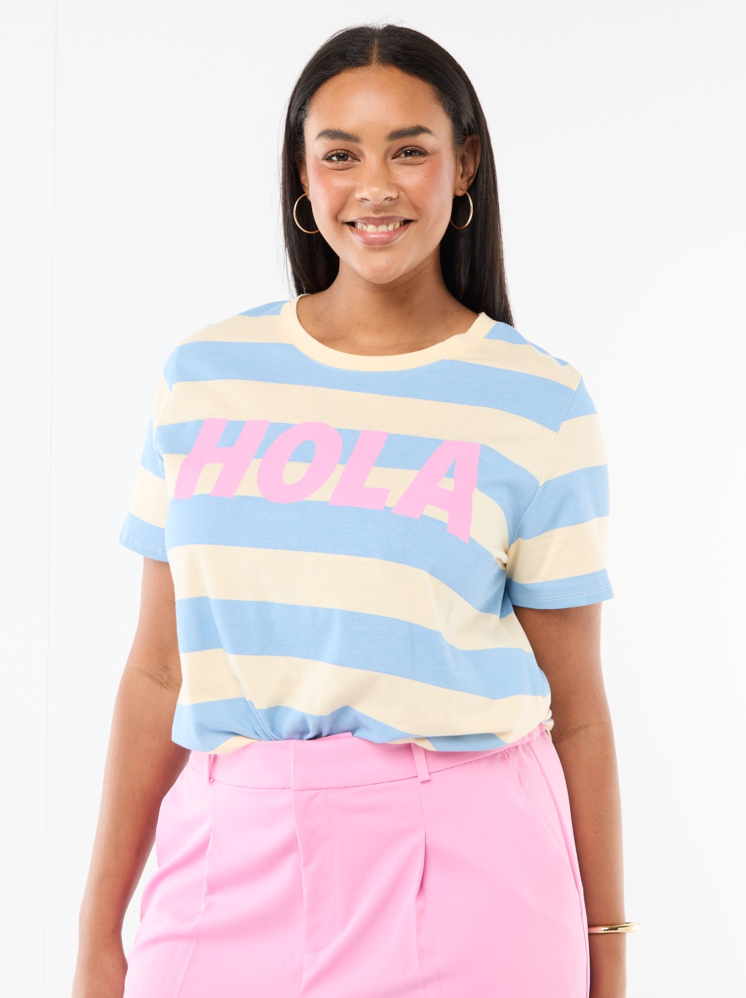 Camiseta de manga corta estampada